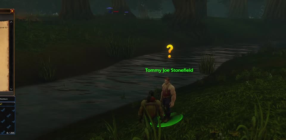 Tommy Joe Stonefield in Elwynn Forest, where you turn in this quest
