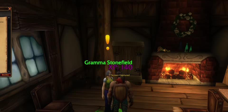 Gramma Stonefield in Elwynn Forest, where you turn in this quest