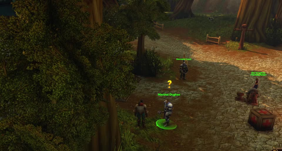 Marshal Dughan in Elwynn Forest, where you turn in this quest