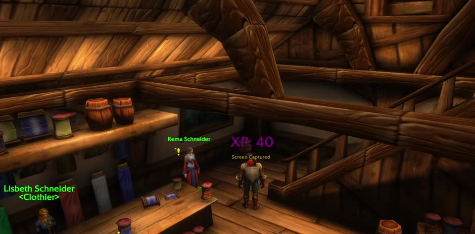 Rema Schneider in Stormwind City, where you turn in this quest