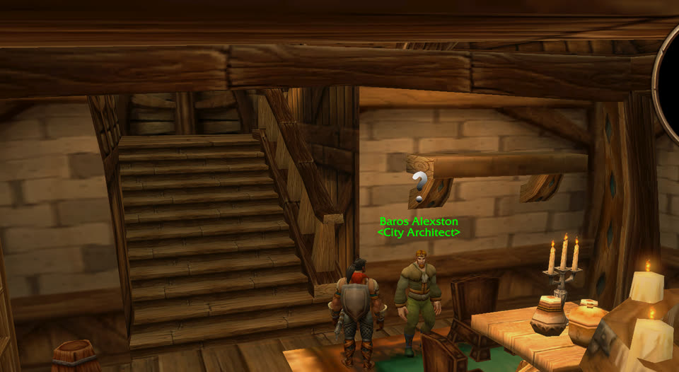 Baros Alexston in Stormwind City, where you pick up this quest