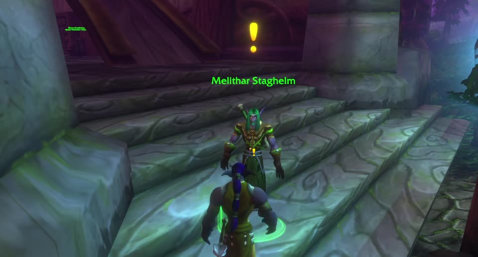 Melithar Staghelm in Teldrassil, where you pick up this quest