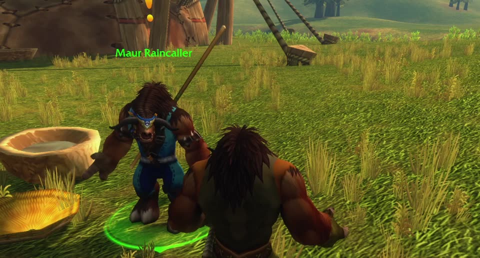 Maur Raincaller in Mulgore, where you pick up this quest