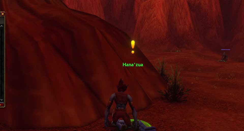 Hana'zua in Durotar, where you pick up this quest