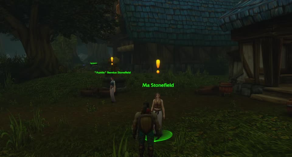 Ma Stonefield in Elwynn Forest, where you pick up this quest