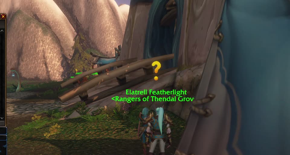 Elatrell Featherlight in Zephras Isle, where you turn in this quest