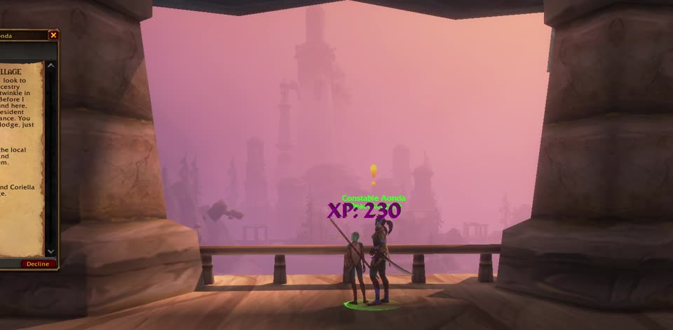 Constable Aonda in Zephras Isle, where you turn in this quest