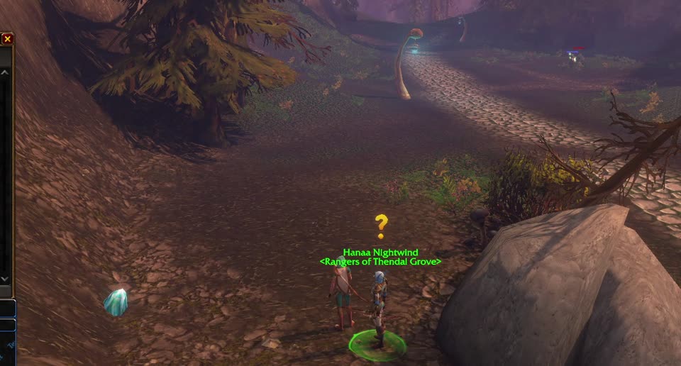 Hanaa Nightwind in Zephras Isle, where you turn in this quest