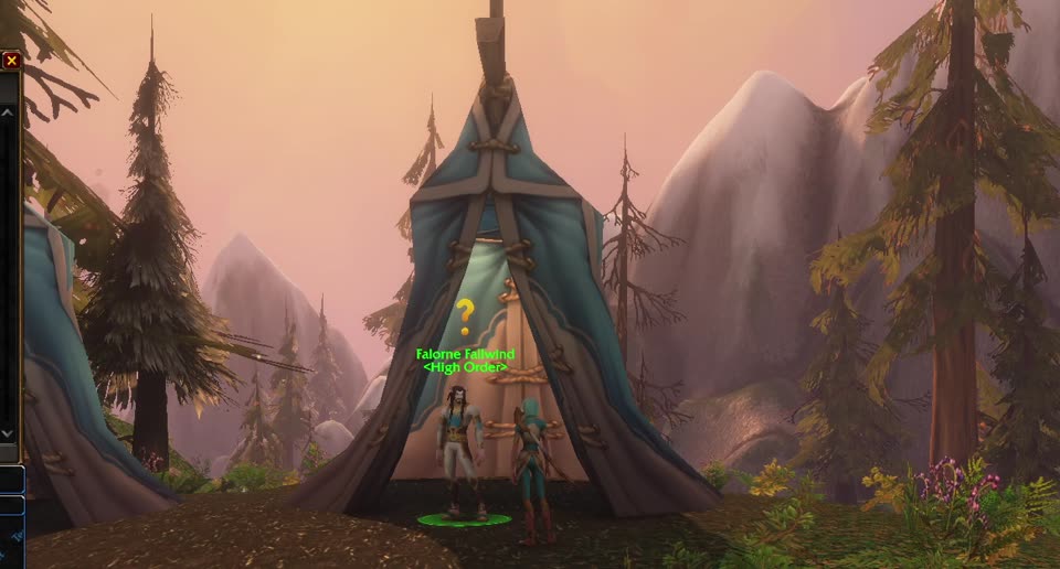Falorne Fallwind in Zephras Isle, where you turn in this quest