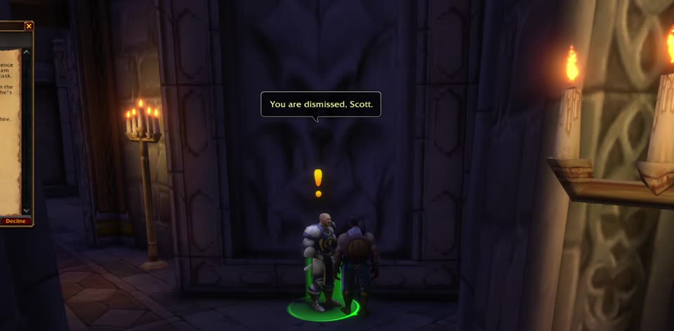 Marshal McBride in Elwynn Forest, where you pick up this quest