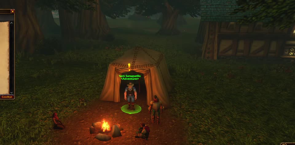 Sam Sarsaparilla in Elwynn Forest, where you pick up this quest
