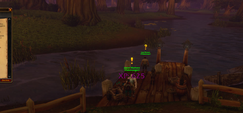 Jason Mathers in Elwynn Forest, where you turn in this quest