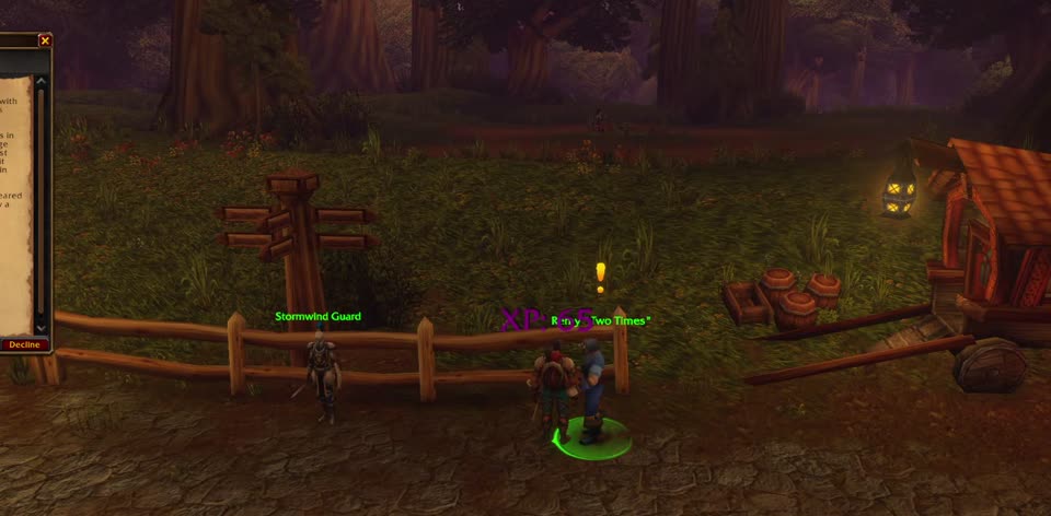 Remy "Two Times" in Elwynn Forest, where you turn in this quest